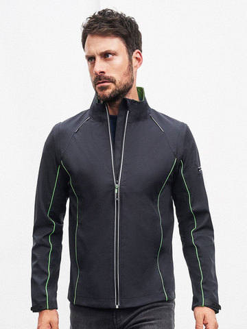 Giacca Men's Zip-Off Softshell Jacket - JN1122 - James & Nicholson - immagine 3