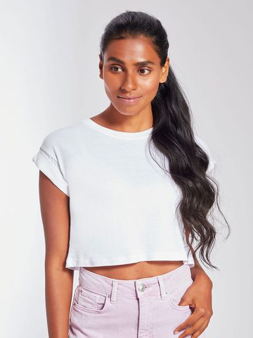 T-Shirt Women's T Crop Top - mantis M96 - immagine 3