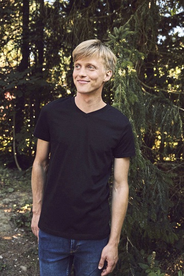 T-Shirt Men V-Neck – O61005 – Neutral