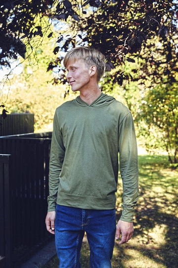 T-Shirt Unisex Cappuccio – O62101 – Neutral