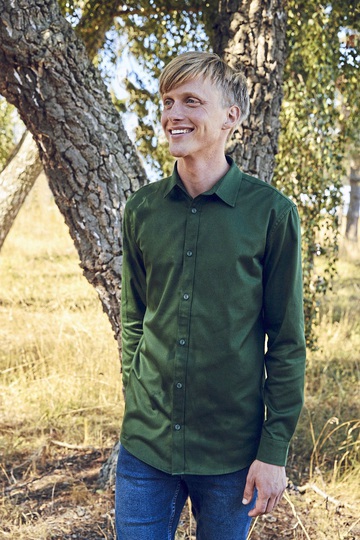 Camicia Men Twill Camicia – O67001 – Neutral