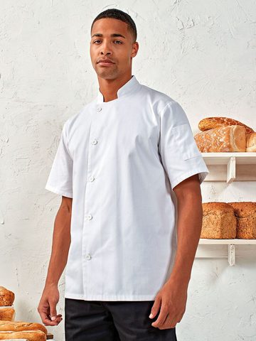 Giacca Essential' Short Sleeve Chef's Jacket - PR900 - Premier - immagine 2
