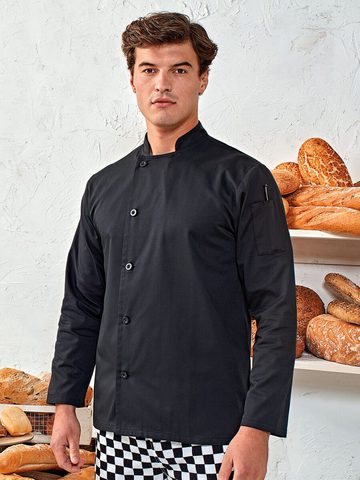 Giacca Essential' Long Sleeve Chef's Jacket - PR901 - Premier - immagine 3