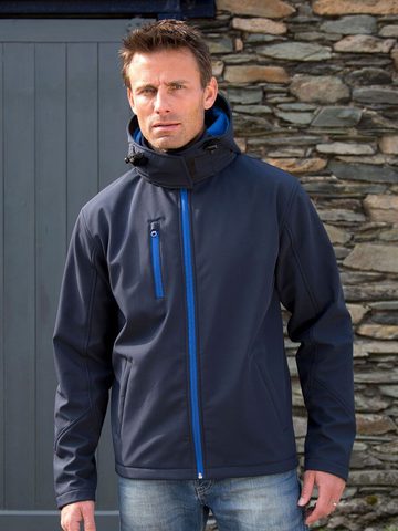 Giacca Softshell TX Performance con cappuccio - R230M - Result - immagine 3