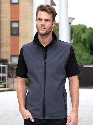 Gilet Printable Softshell Bodywarmer - R232M - Result - immagine 3