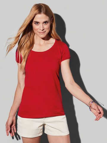 T-Shirt Megan Stars Women Aderente - ST9120 - Stedman - immagine 2