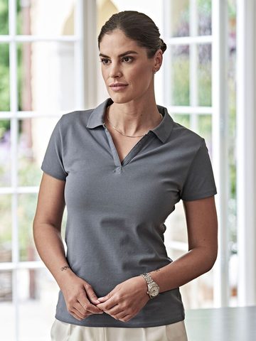 Polo Women Luxury Stretch V - 1409 - Tee Jays - immagine 3