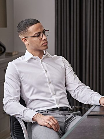 Camicia Luxury Shirt Slim Fit - 4021 - Tee Jays - immagine 2