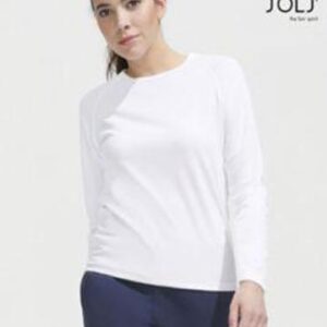 T-Shirt SPORTY LSL WOMEN - 02072 - Sol's