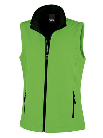 Gilet Women Printable Softshell Bodywarmer – R232F – Result