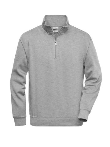 Felpa Workwear Half Zip Sweat - JN831 - James & Nicholson - immagine 8