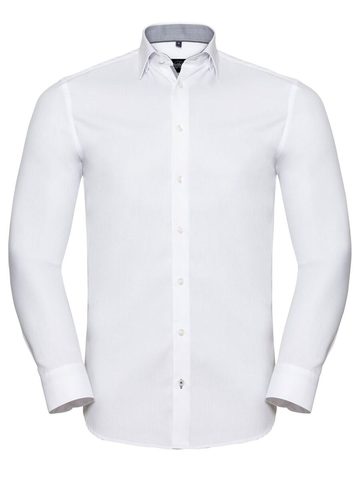 Camicia LS Tailored Contrast Herringbone – 0R964M0 – Russell