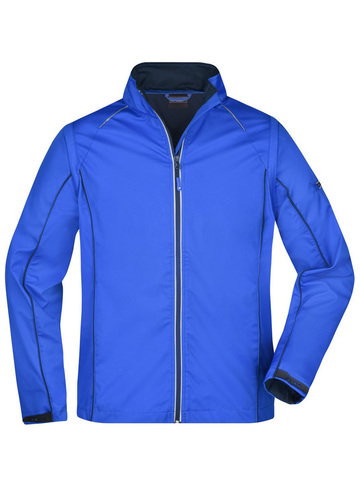 Giacca Men's Zip-Off Softshell Jacket - JN1122 - James & Nicholson - immagine 2