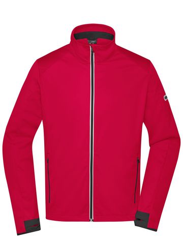 Giacca Men's Sports Softshell Jacket - JN1126 - James & Nicholson - immagine 2