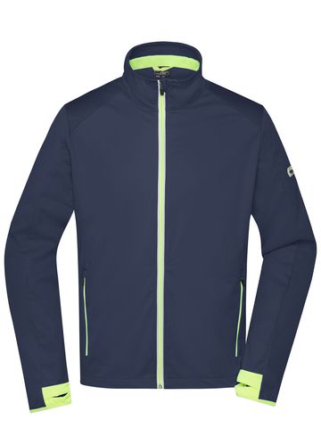 Giacca Men's Sports Softshell Jacket - JN1126 - James & Nicholson - immagine 4