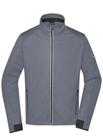 Giacca Men's Sports Softshell Jacket - JN1126 - James & Nicholson - immagine 7