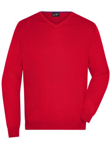 Men’s V-Neck Pullover – JN659 – James & Nicholson