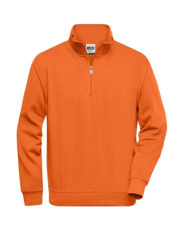 Felpa Workwear Half Zip Sweat - JN831 - James & Nicholson - immagine 14