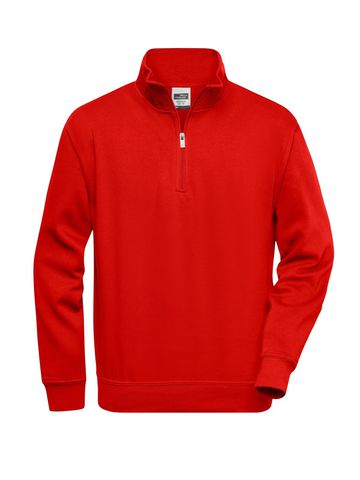 Felpa Workwear Half Zip Sweat - JN831 - James & Nicholson - immagine 7