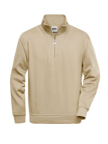 Felpa Workwear Half Zip Sweat - JN831 - James & Nicholson - immagine 16