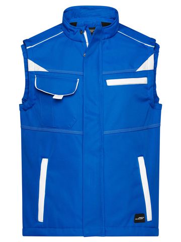 Gilet Workwear Softshell Vest-Level 2 - JN852 - James & Nicholson - immagine 8