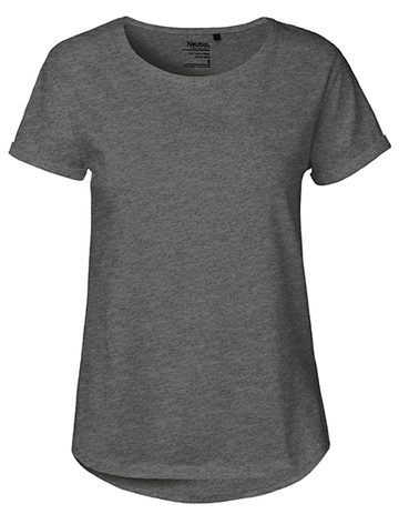 T-Shirt Lady Roll Up Sleeve – O80012 – Neutral