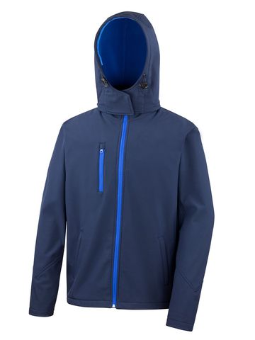 Giacca Softshell TX Performance con cappuccio - R230M - Result - immagine 2