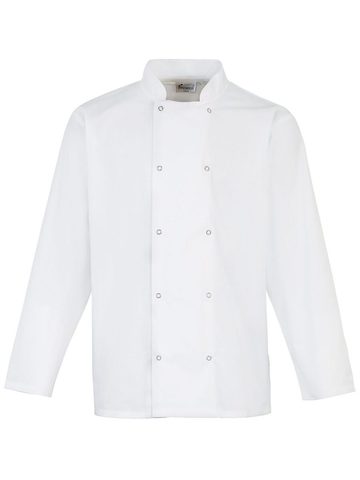 Giacca LONG SLEEVE PRESS STUD CHEF'S JACKET - PR665 - Premier - immagine 2