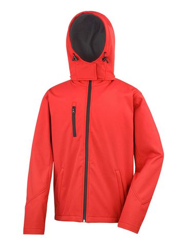 Giacca Softshell TX Performance con cappuccio – R230M – Result