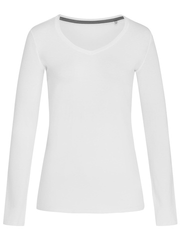 T-Shirt Claire Logn Sleeve V Neck - ST9720 - Stedman - immagine 5