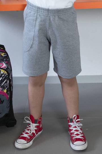 Pantaloni Bermuda bambino in felpa french terry – IT031 – Vesti