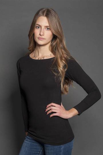 T-Shirt Maglia donna scollatura tonda manica corta - IT6664T - Vesti - immagine 2