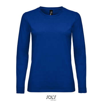 T-Shirt IMPERIAL LSL WOMEN – 02075 – Sol’s