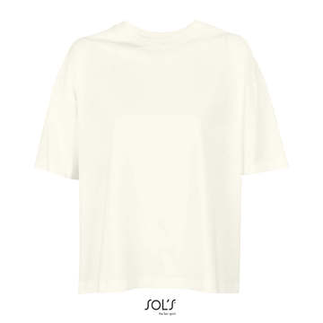 T-Shirt Women s Boxy Oversized T-Shirt – 03807 – Sol’s