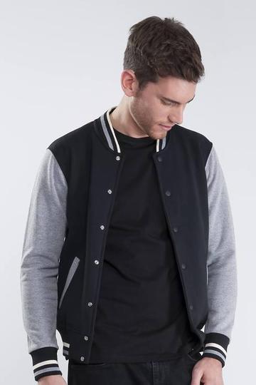 Felpa Jacket Bomber Bicolore – IT450 – Vesti