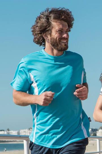 T-Shirt Sport-Tee maglia sport contrasto girocollo manica corta – PK100 – PEN DUICK