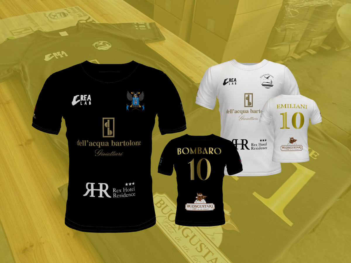 Divise sportive personalizzate CREA LAB