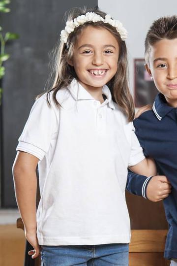 Polo Trim Piquè Bambino manica corta – IT015 – Vesti