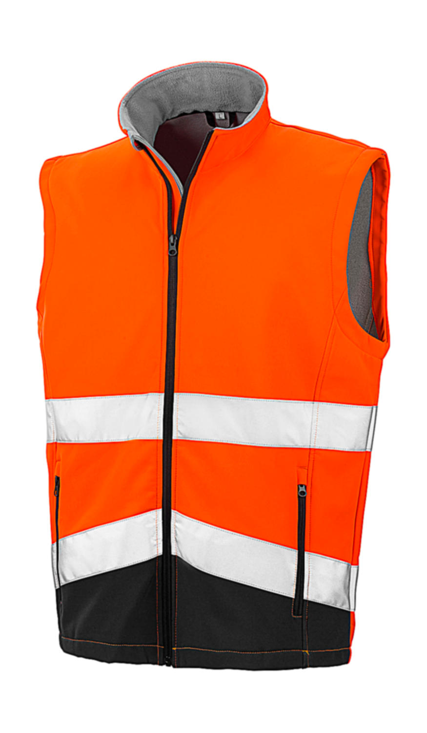 Bodywarmer Softshell Printable Safety - R451X - Result - immagine 3