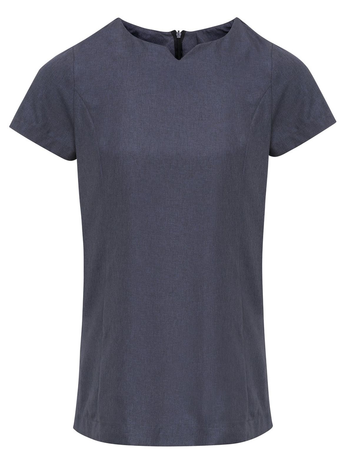 Viola Linen Look Cut Neck Beauty Tunic - PR688 - Premier - immagine 2