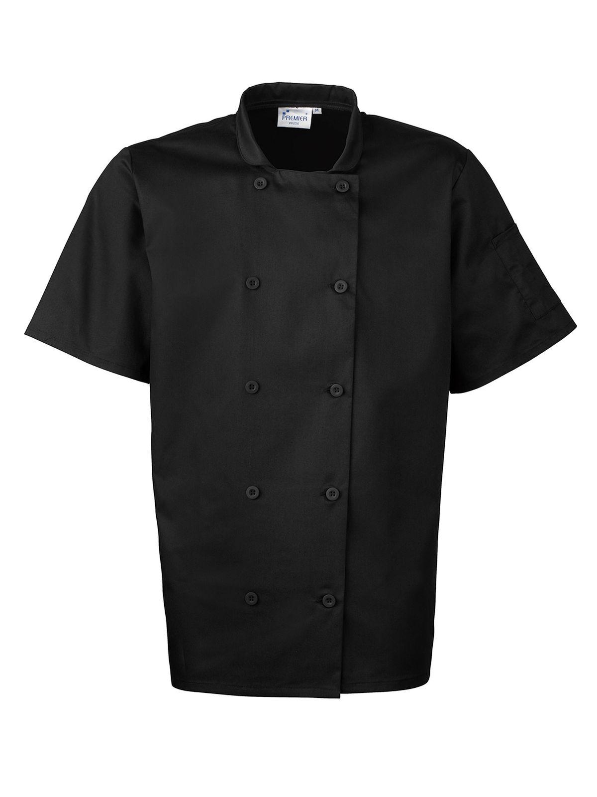 Short Sleeve Chef's Jacket - PR656 - Premier - immagine 2