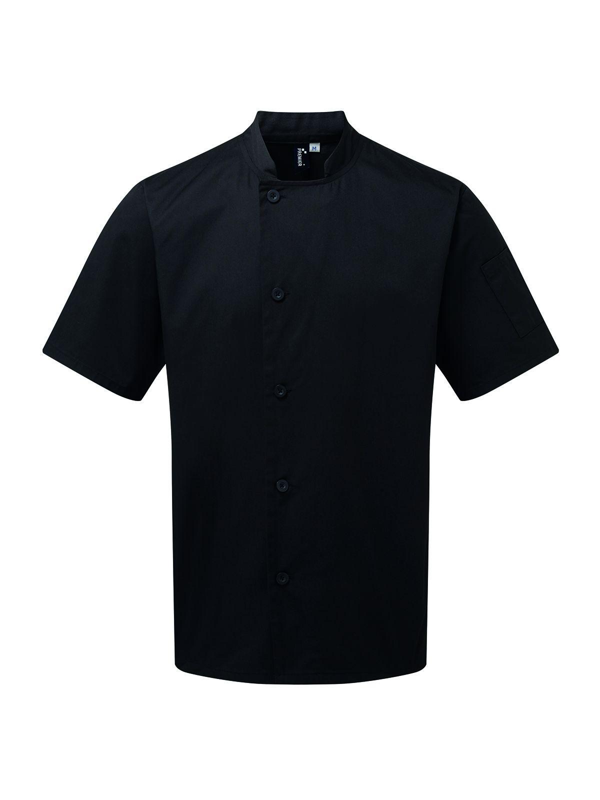 Essential' Short Sleeve Chef's Jacket - PR900 - Premier - immagine 2