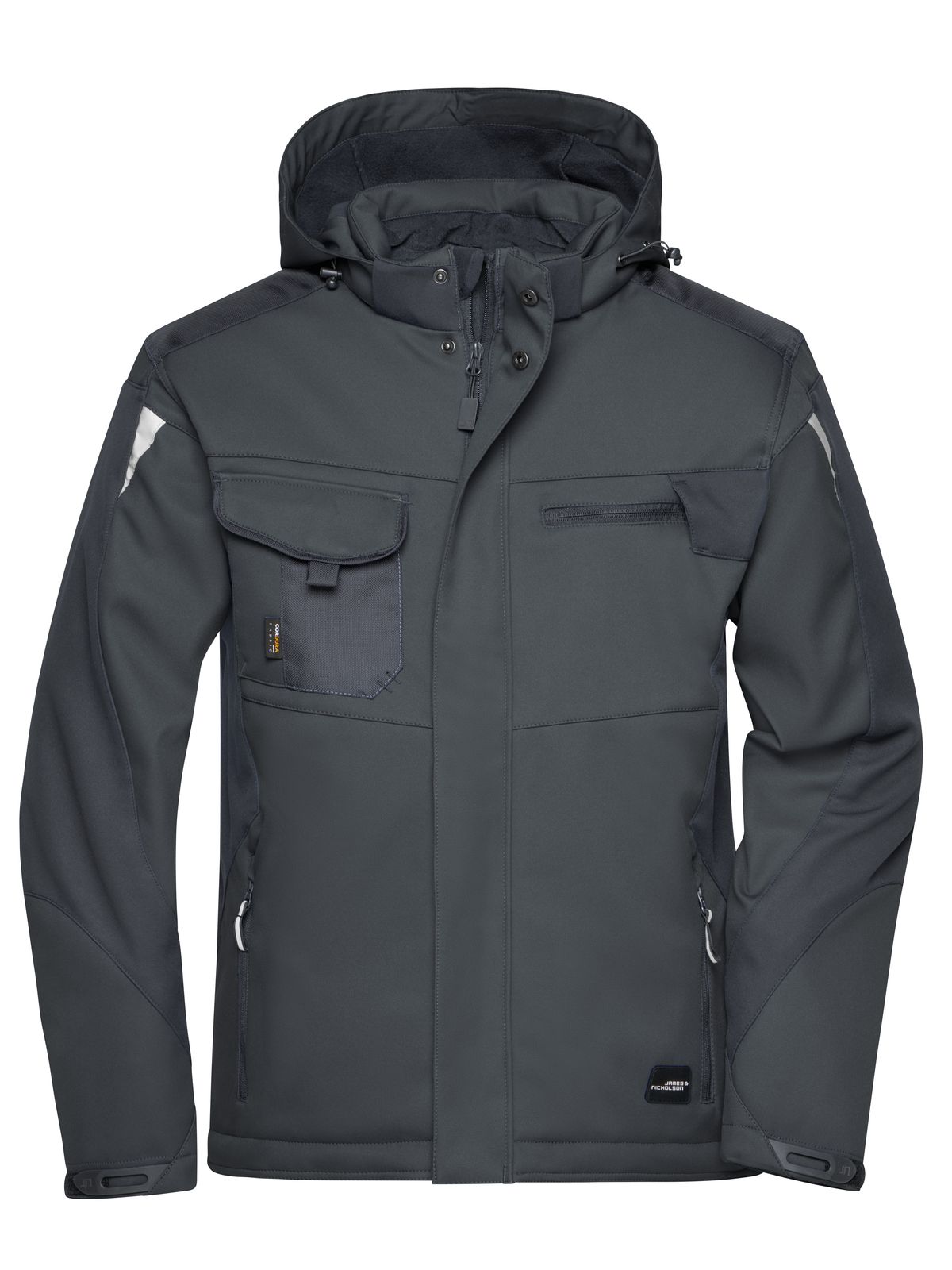 Craftsmen Softshell Jacket - 824 - James & Nicholson - immagine 2