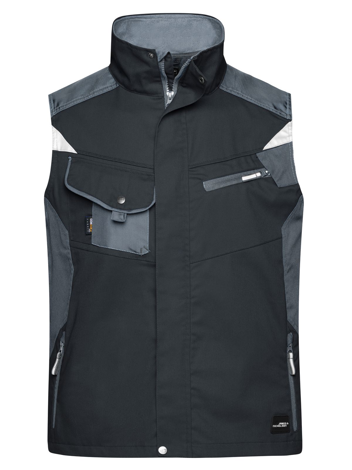 Workwear Vest - JN822 - James & Nicholson - immagine 2