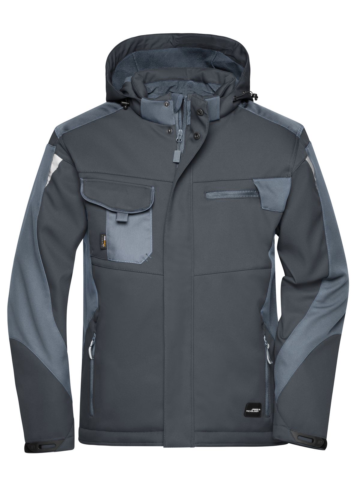 Craftsmen Softshell Jacket - 824 - James & Nicholson - immagine 3
