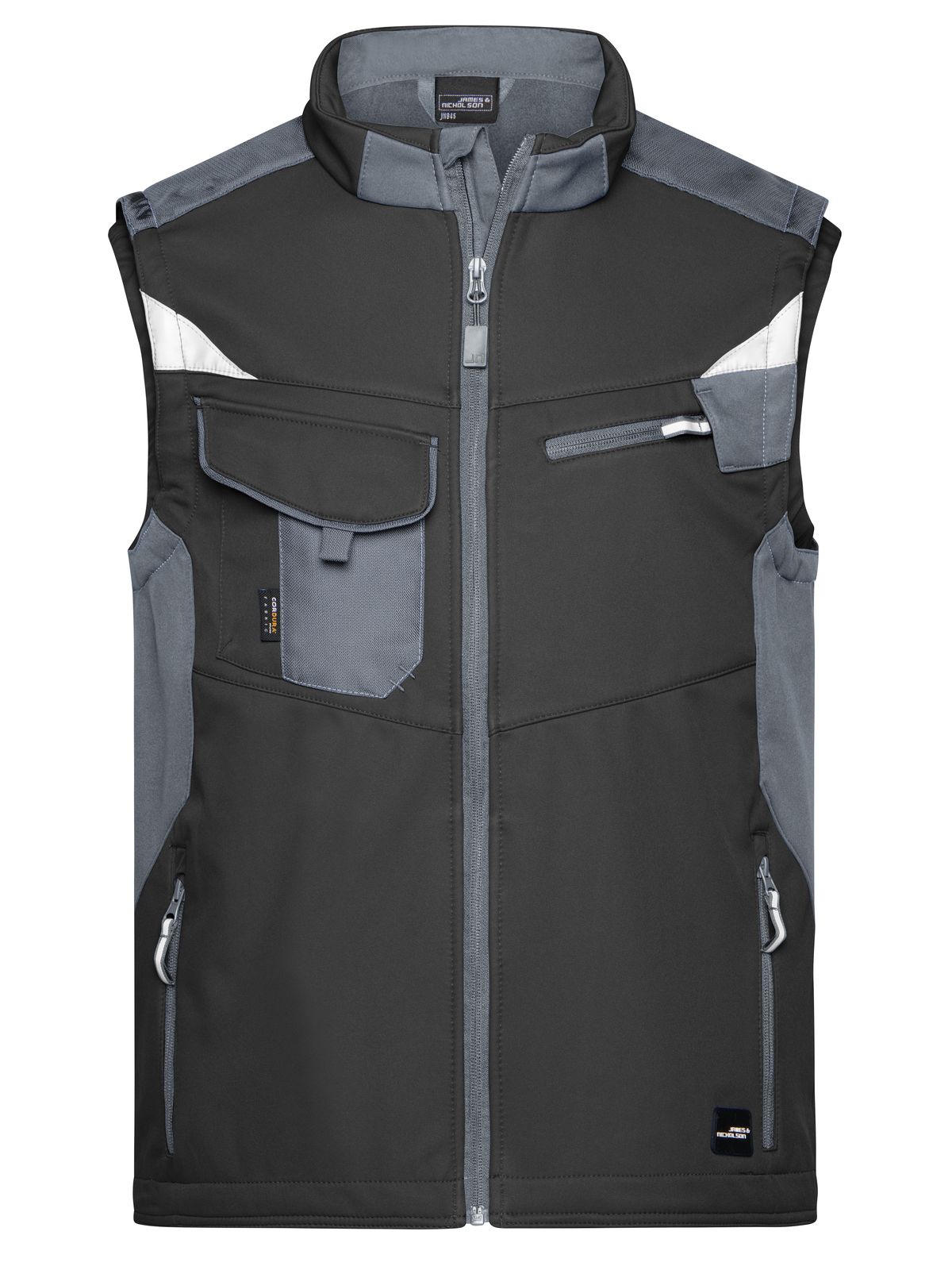 Workwear Softshell Vest - JN845 - James & Nicholson - immagine 3