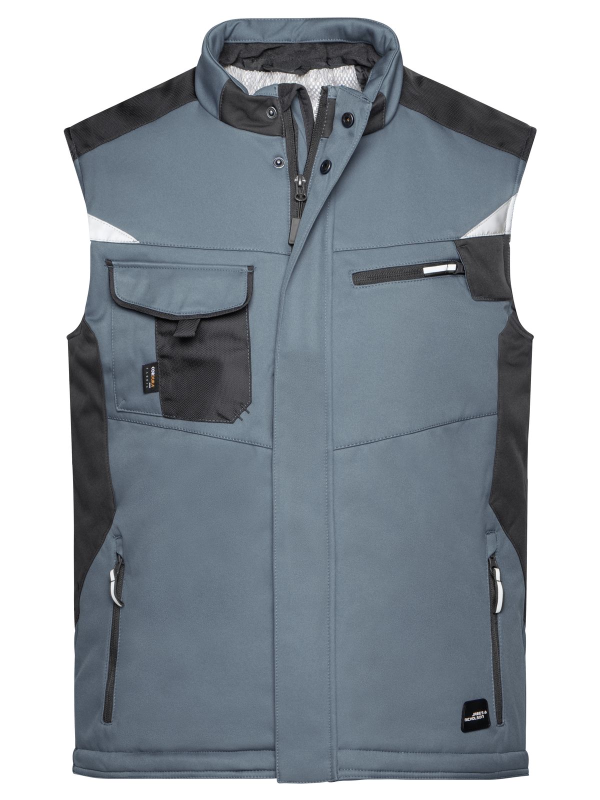 Craftsmen Softshell Vest - JN825 - James & Nicholson - immagine 4