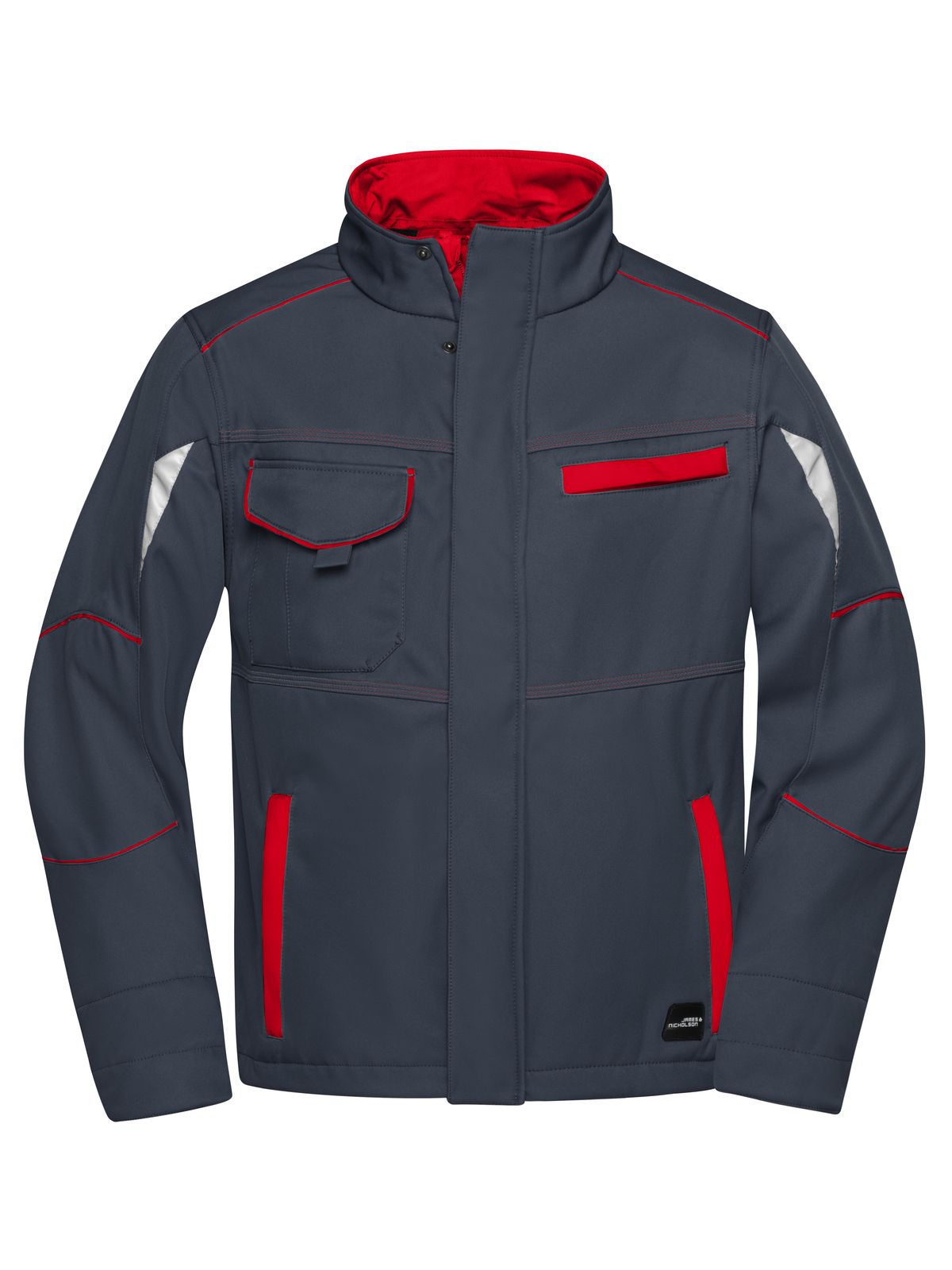 Workwear Softshell Jacket-Level 2 - 851 - James & Nicholson - immagine 4