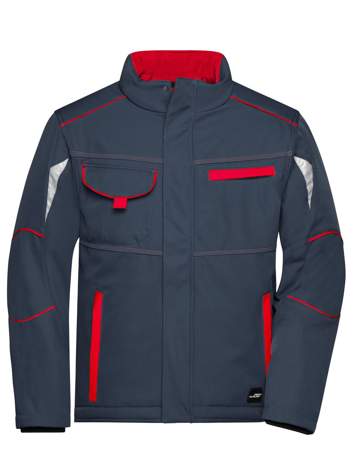 Workwear Softshell Padded Jacket-Level 2 - 853 - James & Nicholson - immagine 4