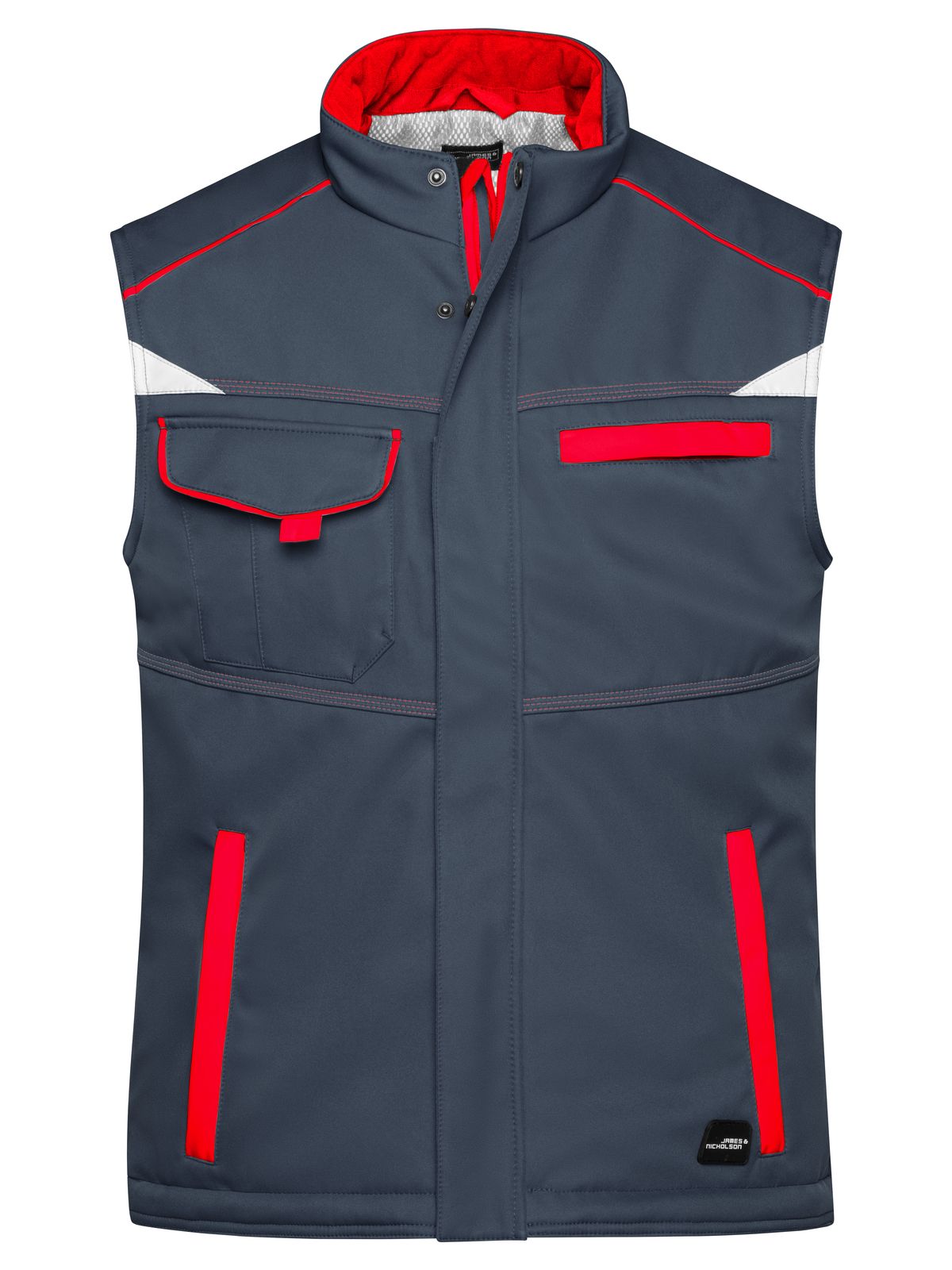 Workwear Softshell Padded Vest-Level 2 - JN854 - James & Nicholson - immagine 4